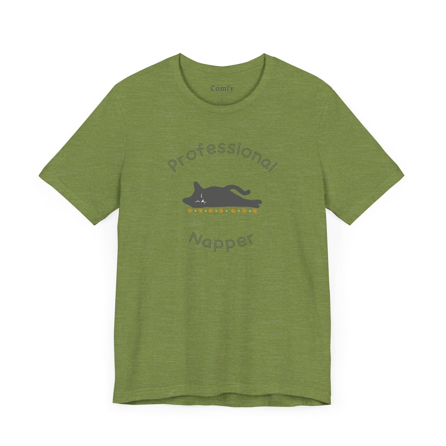 Cat Lover Tee - Professional Napper Tee. Unisex Tee