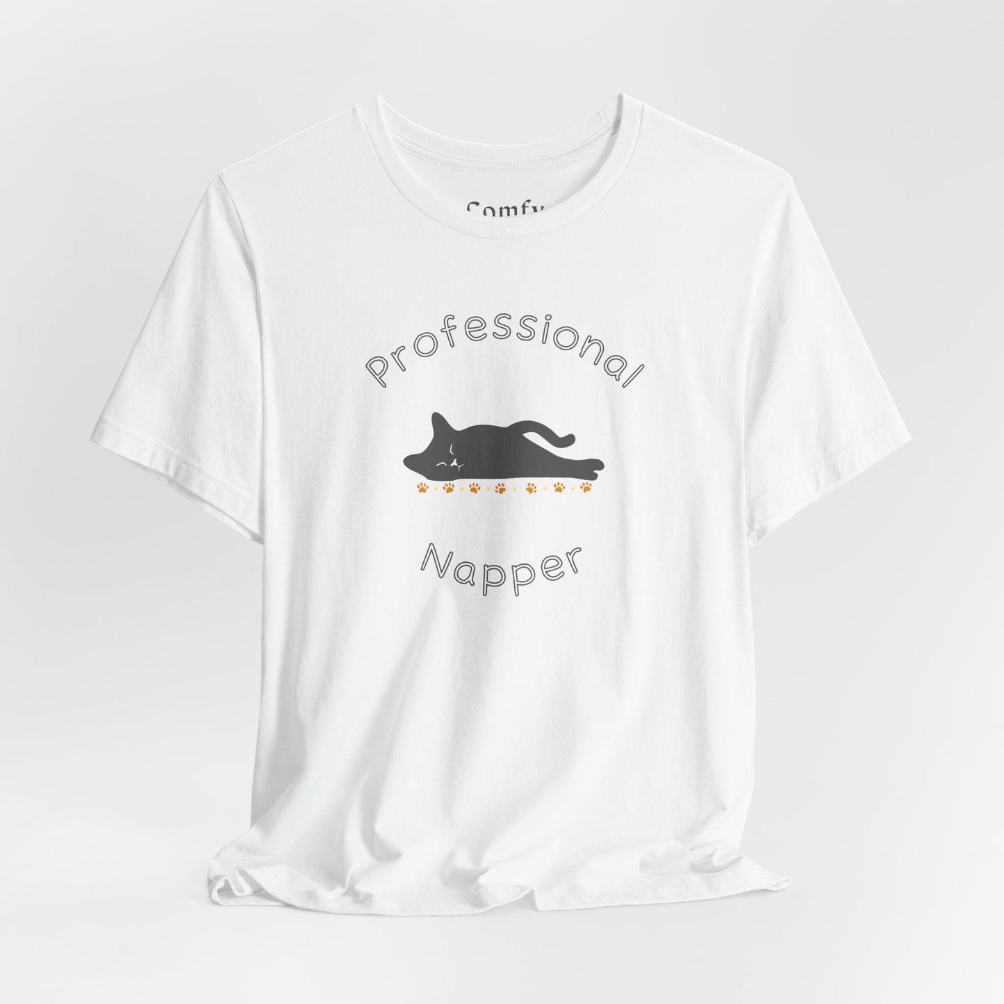 Cat Lover Tee - Professional Napper Tee. Unisex Tee