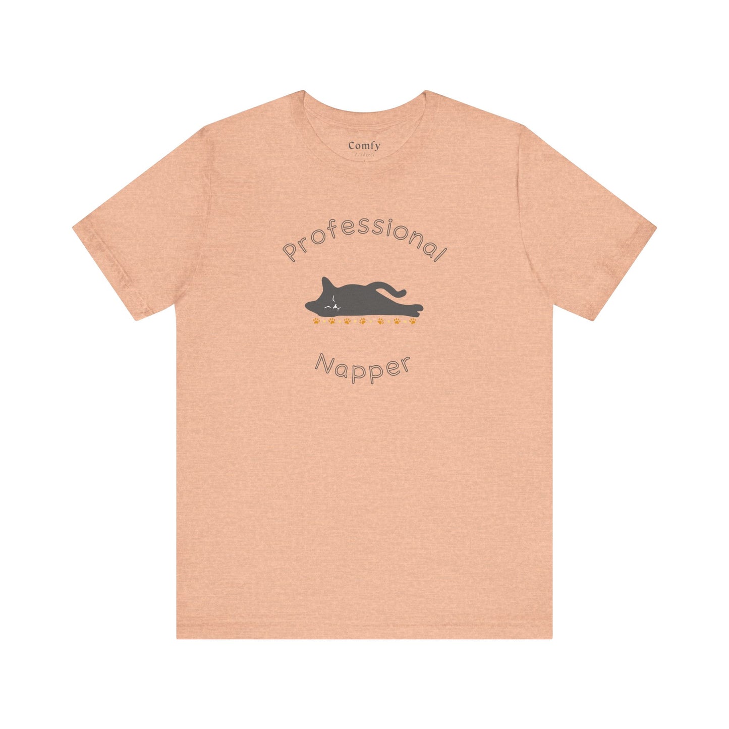 Cat Lover Tee - Professional Napper Tee. Unisex Tee
