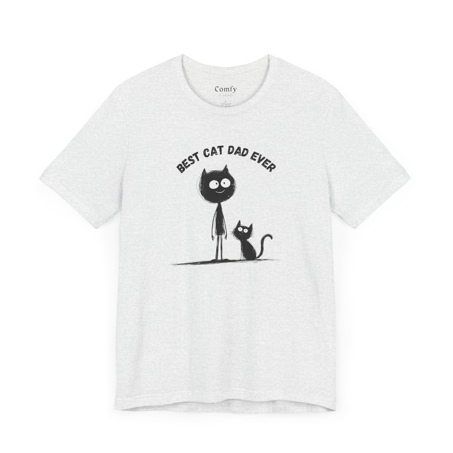 Cat Dad Tee - Best Cat Dad Ever Shirt