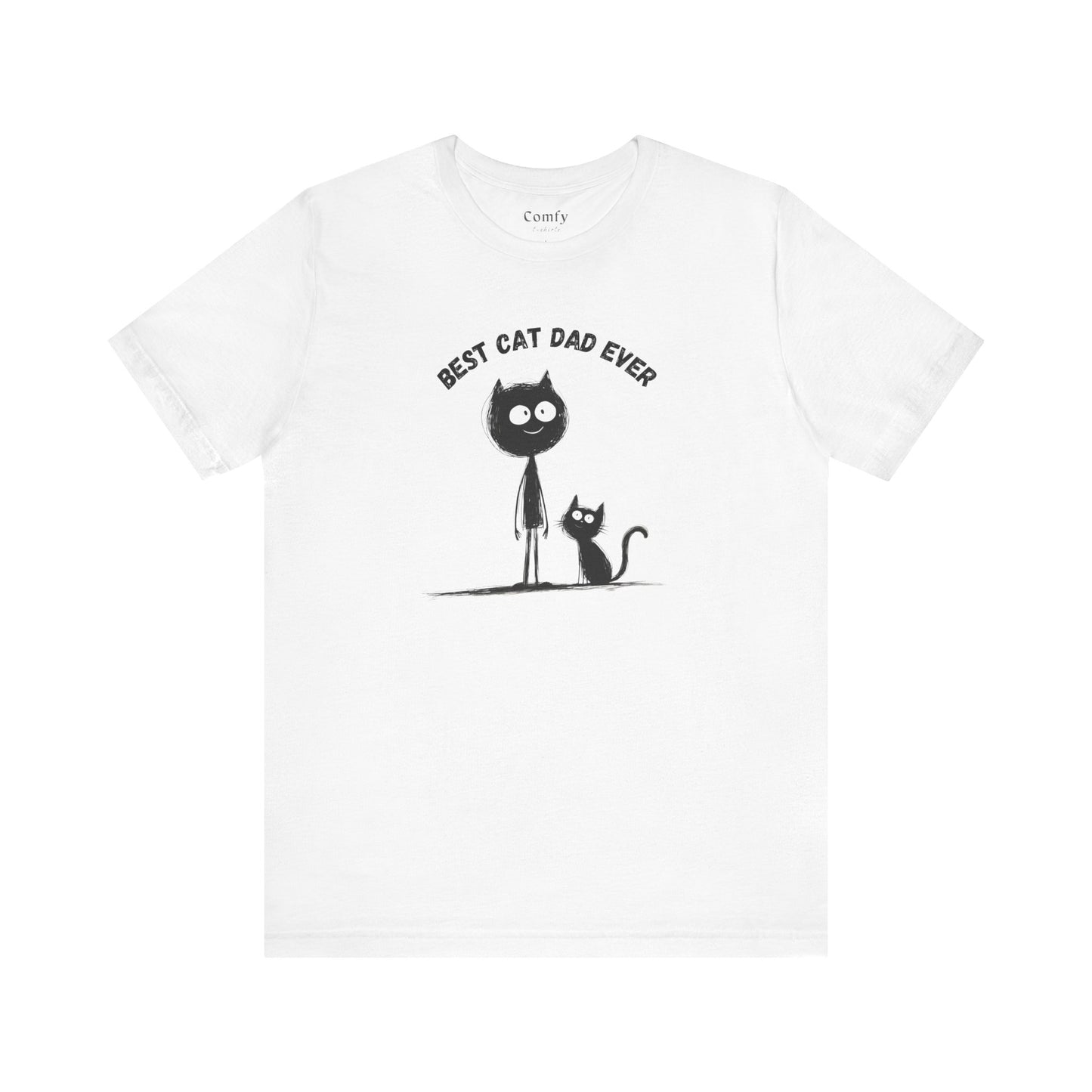 Cat Dad Tee - Best Cat Dad Ever Shirt