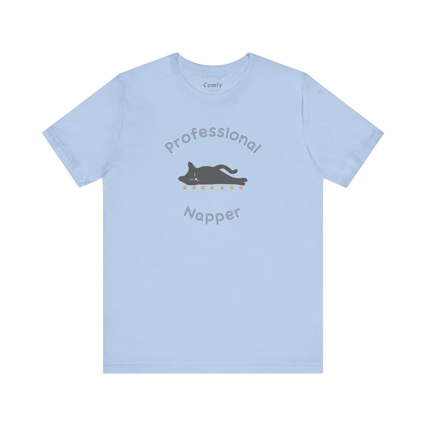 Cat Lover Tee - Professional Napper Tee. Unisex Tee