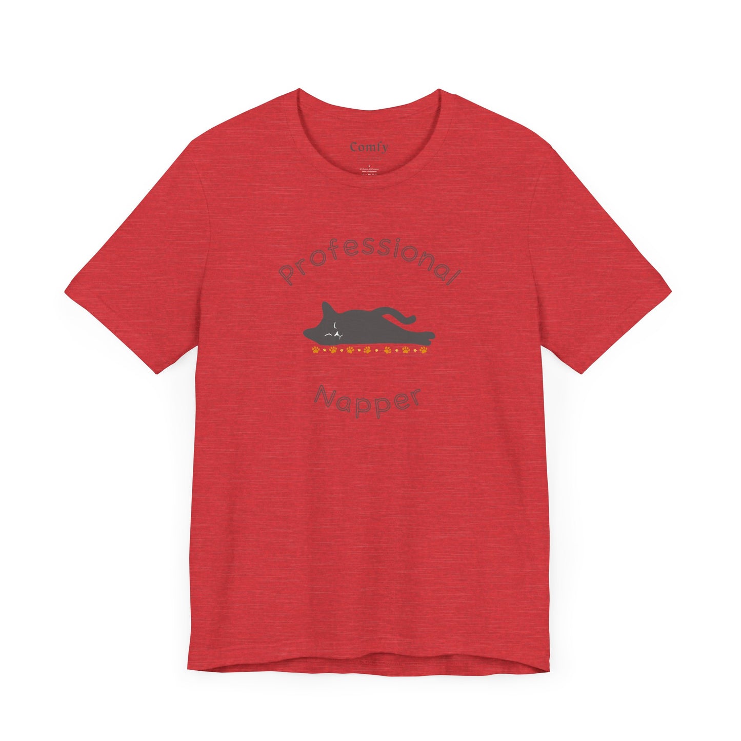Cat Lover Tee - Professional Napper Tee. Unisex Tee