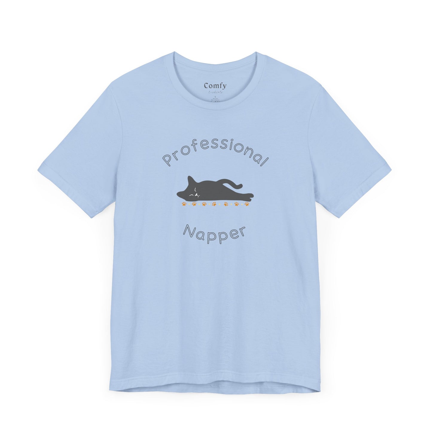 Cat Lover Tee - Professional Napper Tee. Unisex Tee