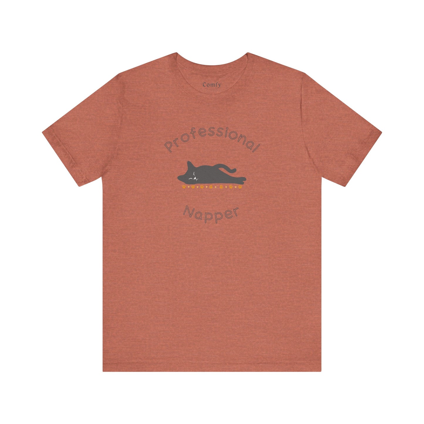 Cat Lover Tee - Professional Napper Tee. Unisex Tee