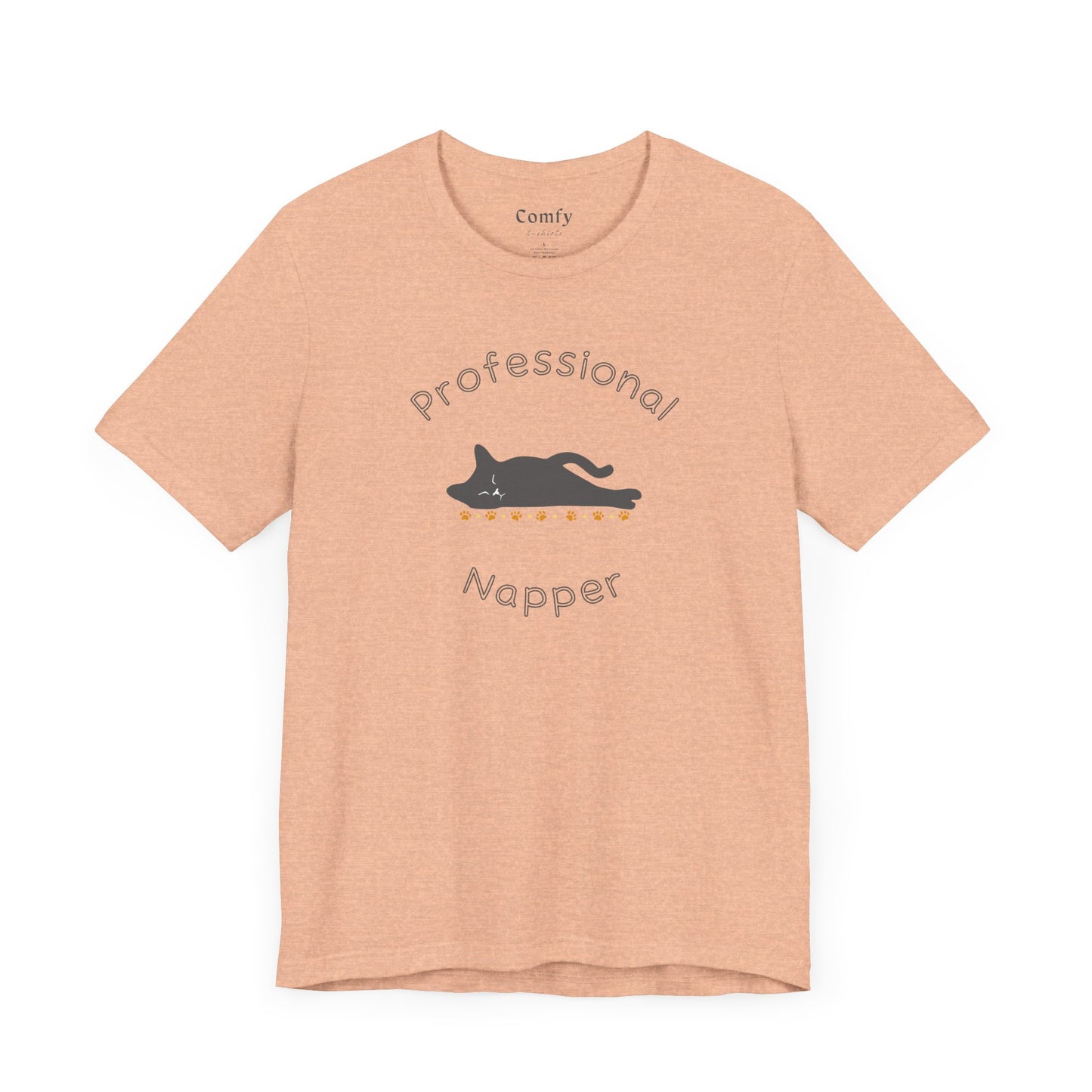Cat Lover Tee - Professional Napper Tee. Unisex Tee