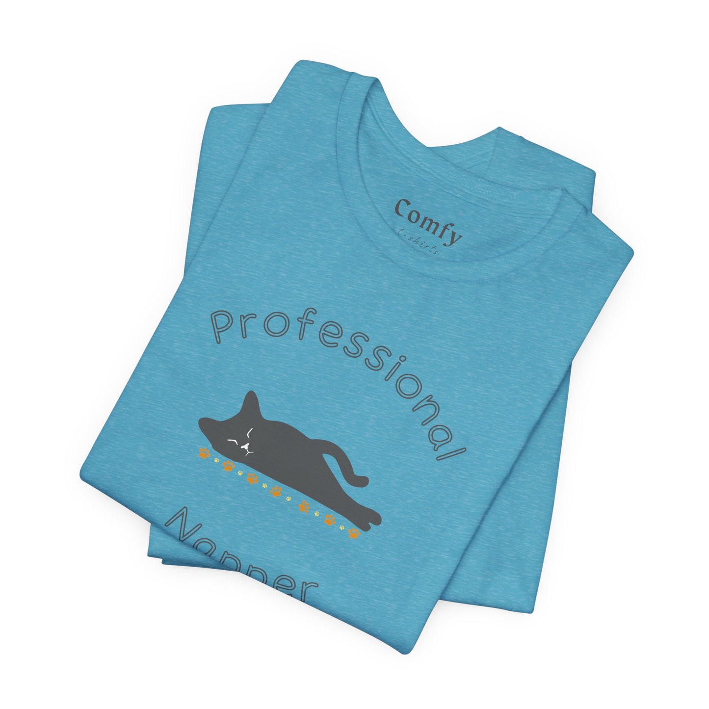 Cat Lover Tee - Professional Napper Tee. Unisex Tee