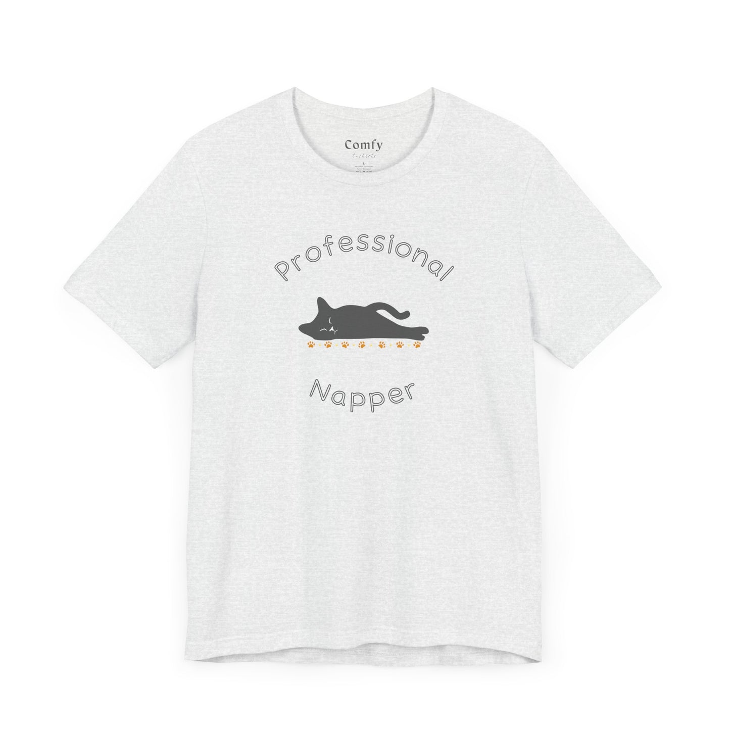 Cat Lover Tee - Professional Napper Tee. Unisex Tee