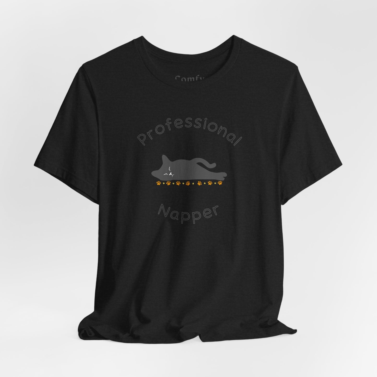 Cat Lover Tee - Professional Napper Tee. Unisex Tee