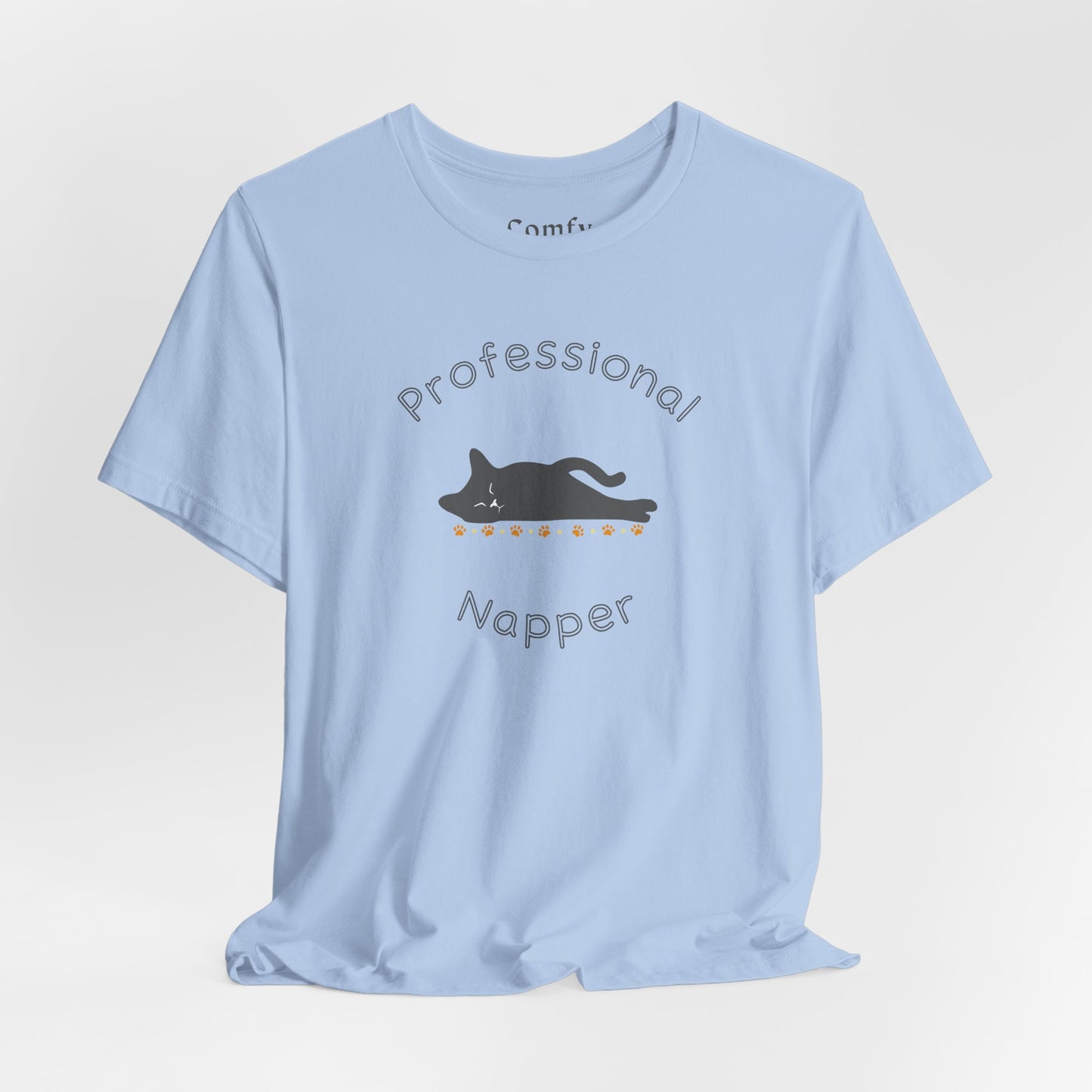 Cat Lover Tee - Professional Napper Tee. Unisex Tee