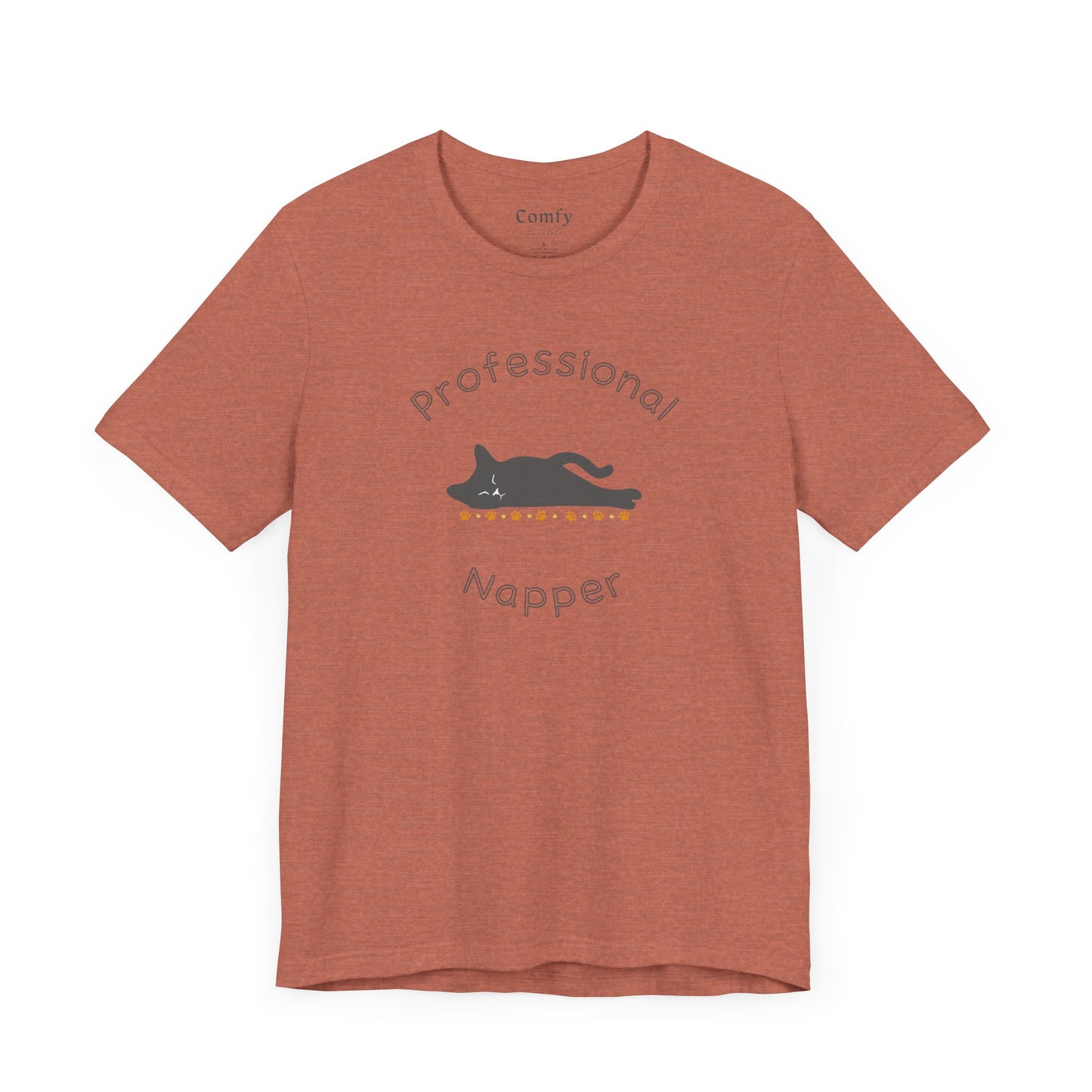Cat Lover Tee - Professional Napper Tee. Unisex Tee