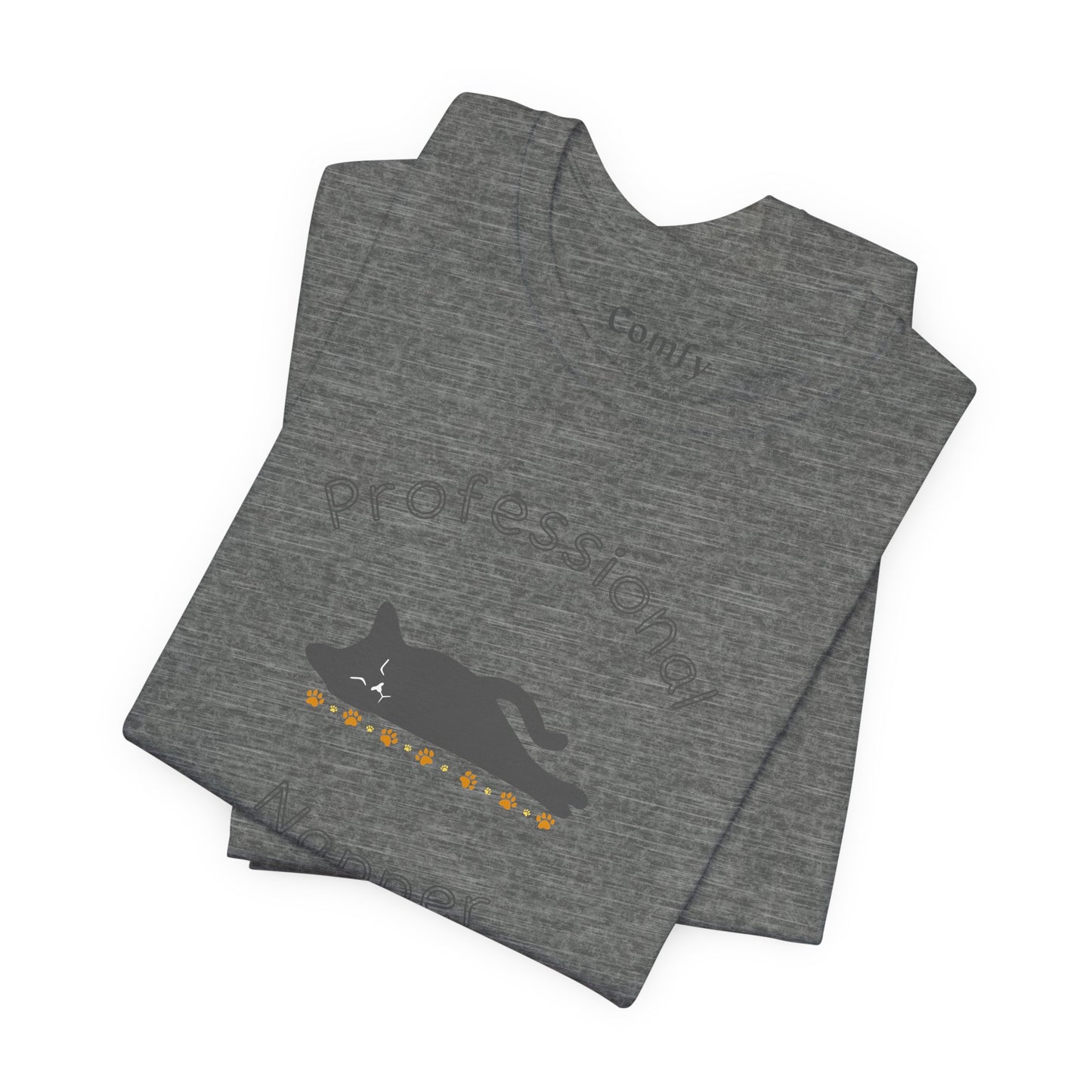 Cat Lover Tee - Professional Napper Tee. Unisex Tee