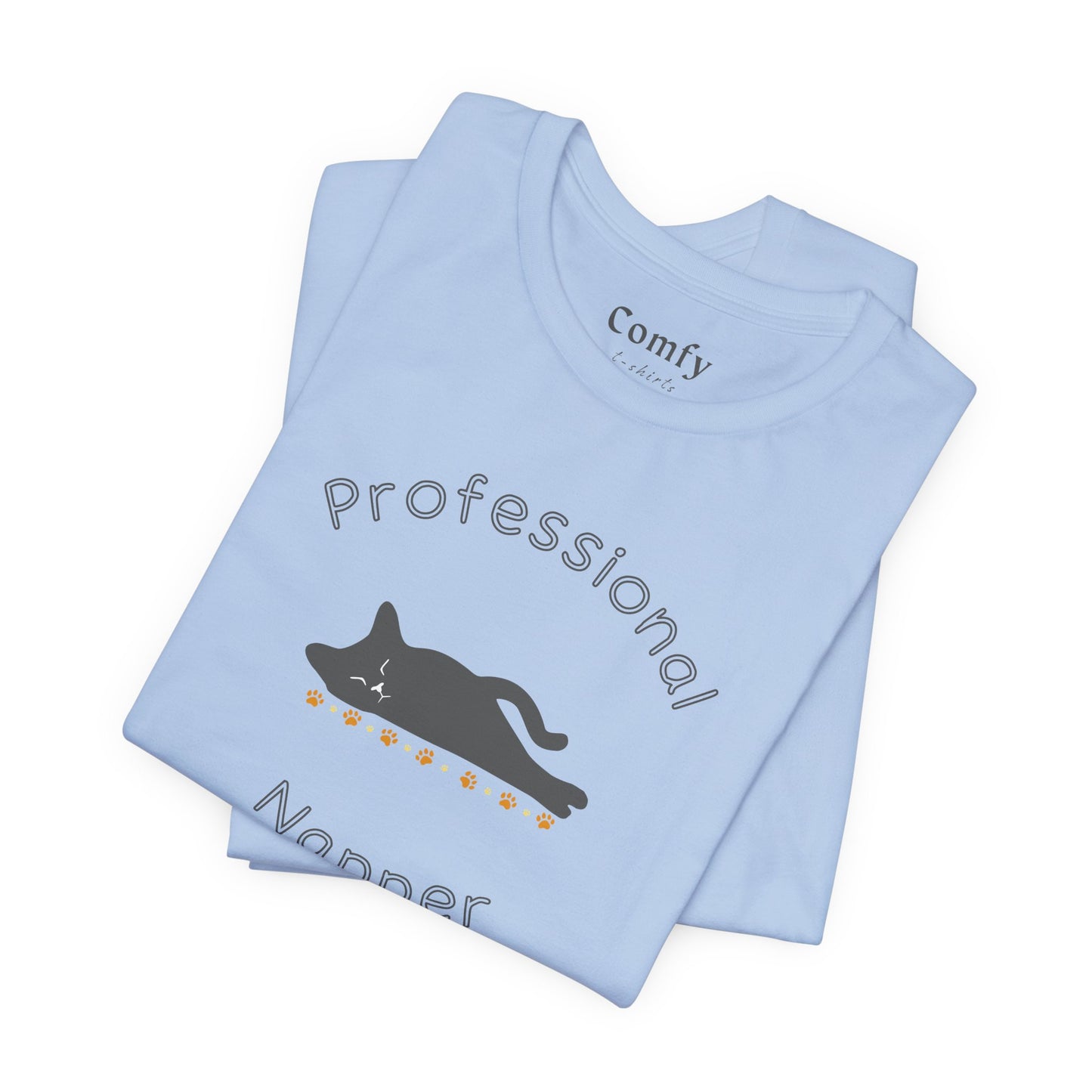 Cat Lover Tee - Professional Napper Tee. Unisex Tee