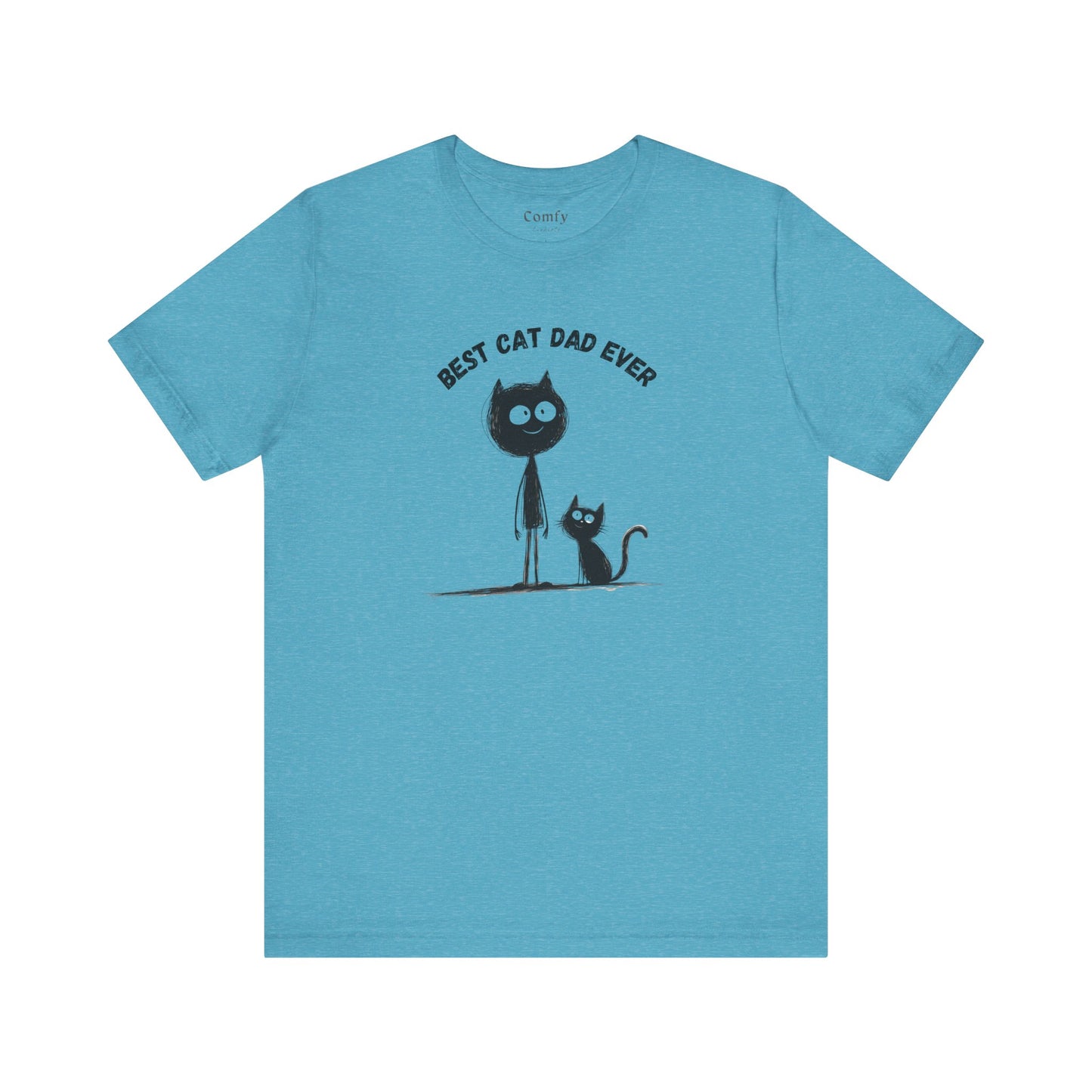 Cat Dad Tee - Best Cat Dad Ever Shirt