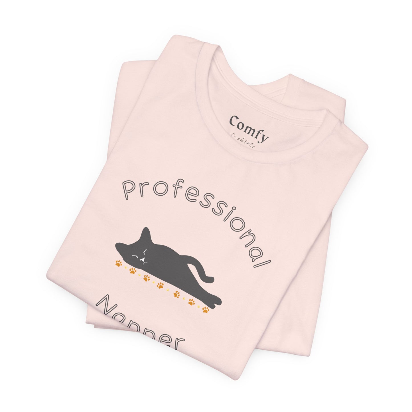 Cat Lover Tee - Professional Napper Tee. Unisex Tee