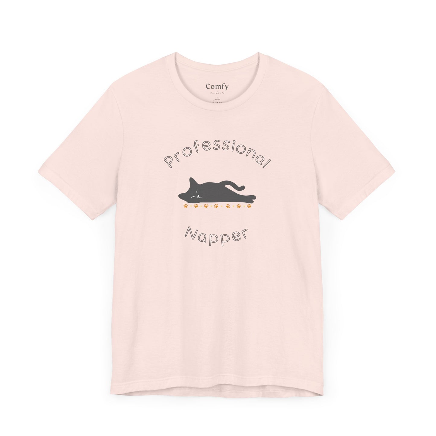 Cat Lover Tee - Professional Napper Tee. Unisex Tee