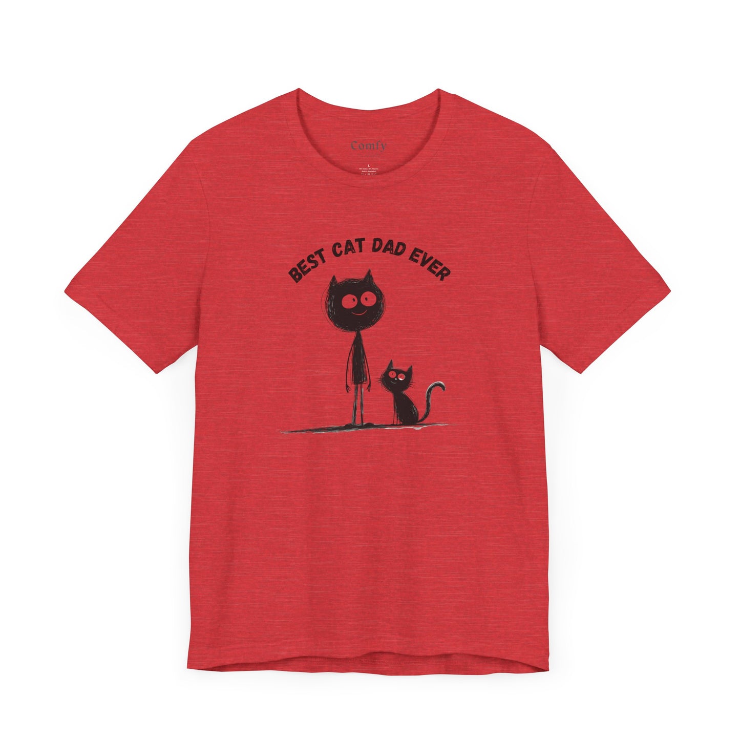 Cat Dad Tee - Best Cat Dad Ever Shirt