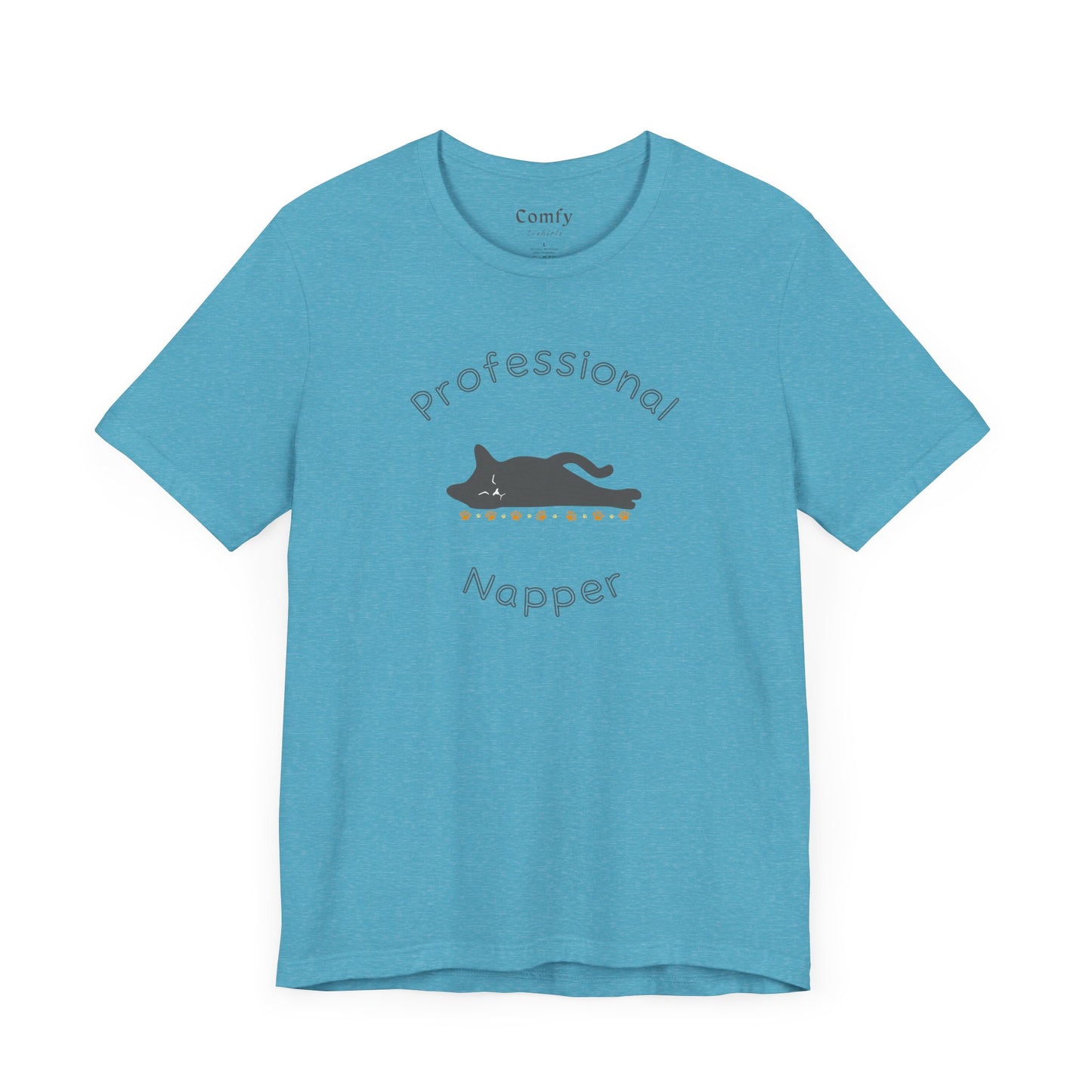 Cat Lover Tee - Professional Napper Tee. Unisex Tee