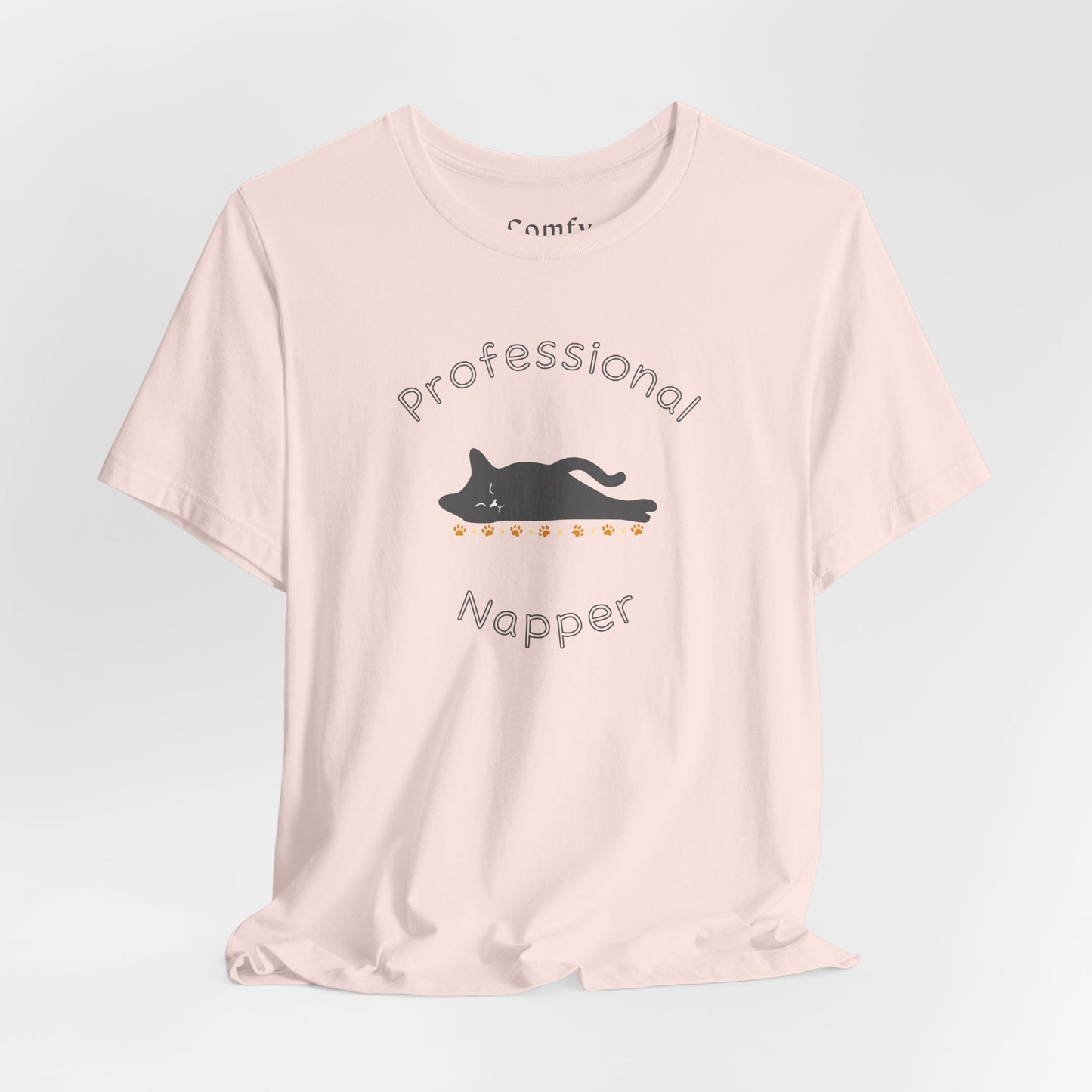 Cat Lover Tee - Professional Napper Tee. Unisex Tee