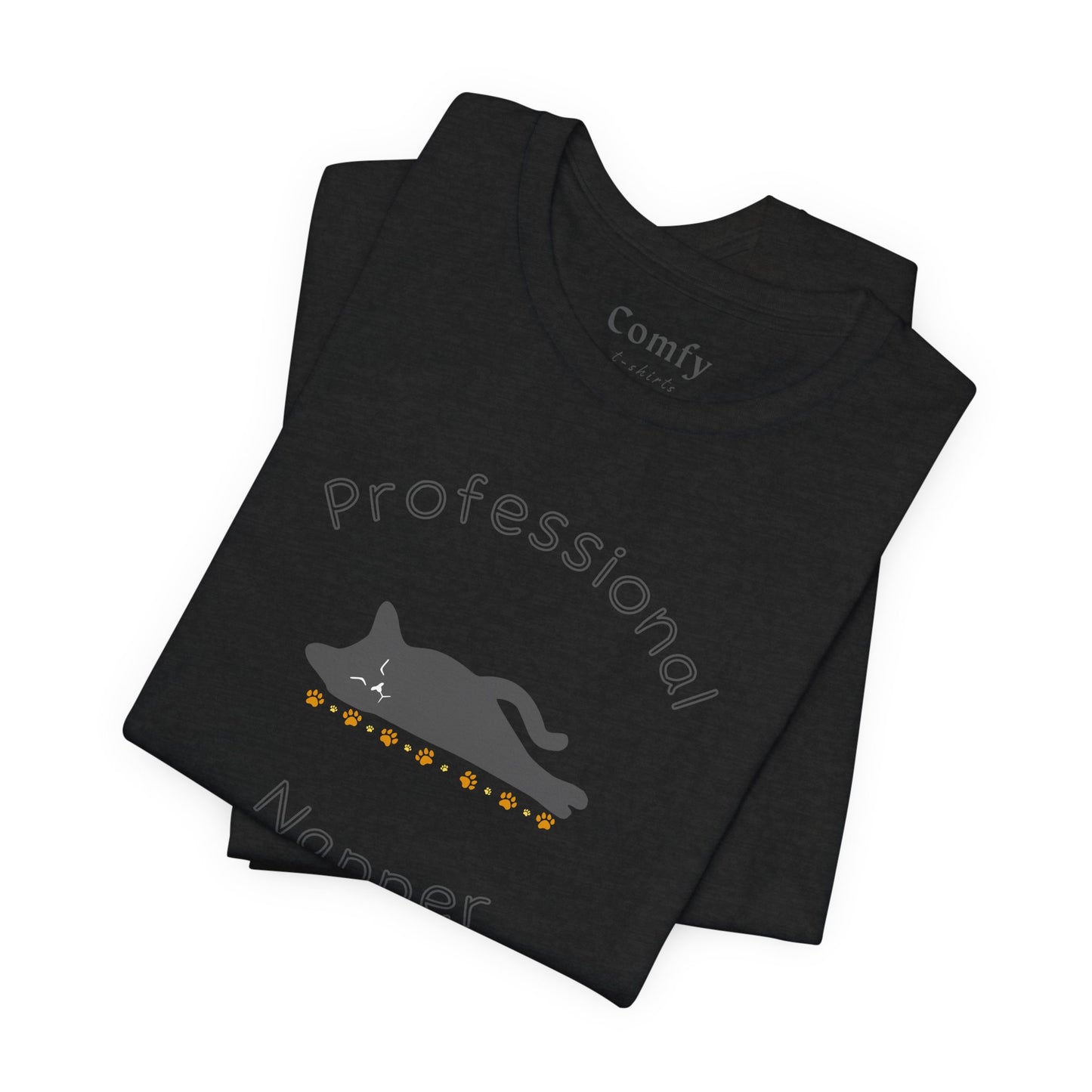 Cat Lover Tee - Professional Napper Tee. Unisex Tee