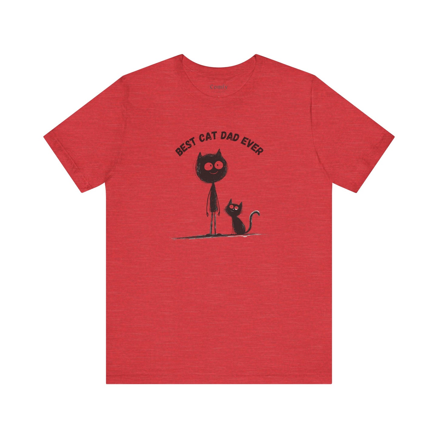 Cat Dad Tee - Best Cat Dad Ever Shirt