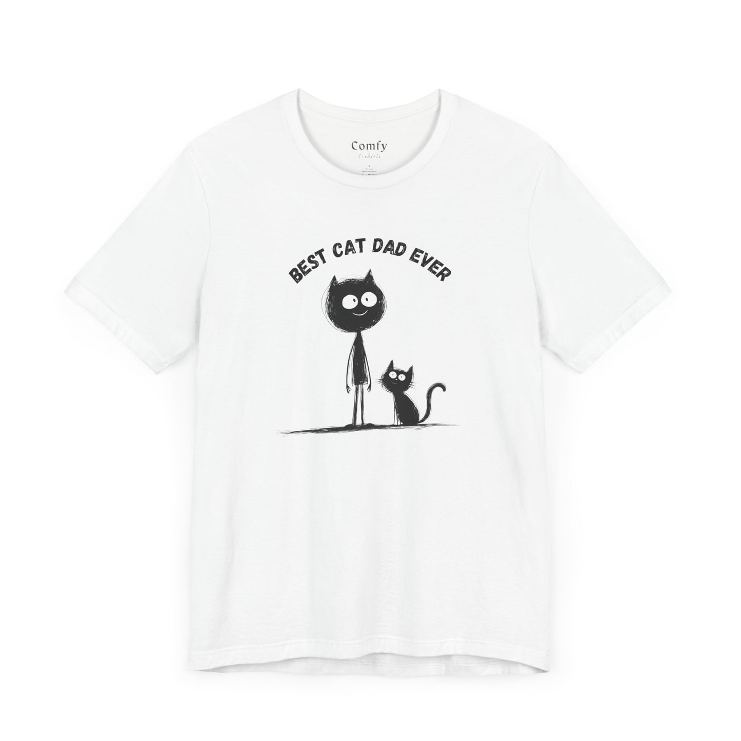 Cat Dad Tee - Best Cat Dad Ever Shirt