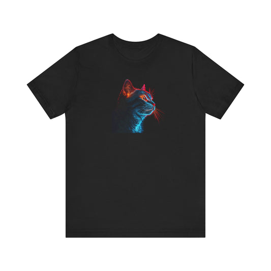 Glowing Cat T-Shirt "Bluey"