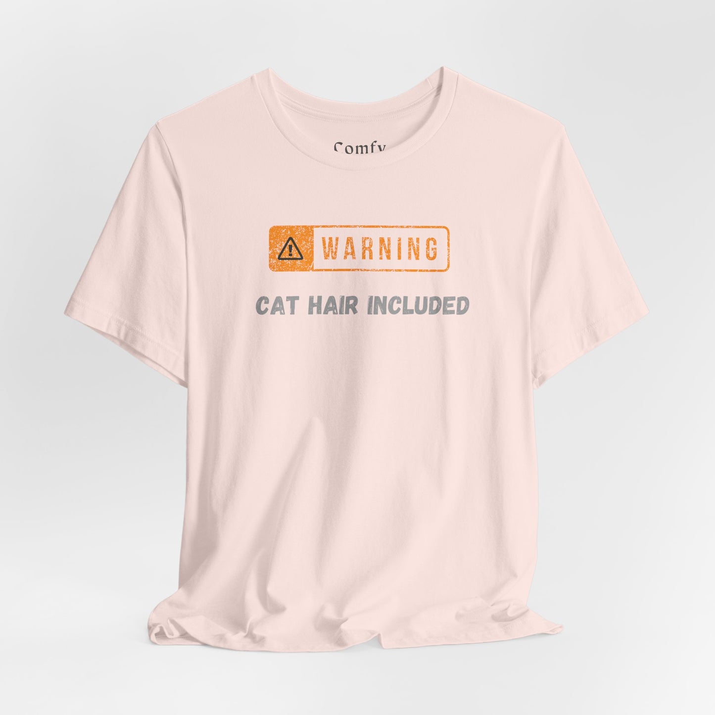 Cat Lover Tee - Warning Cat Hair Included. Unisex Tee