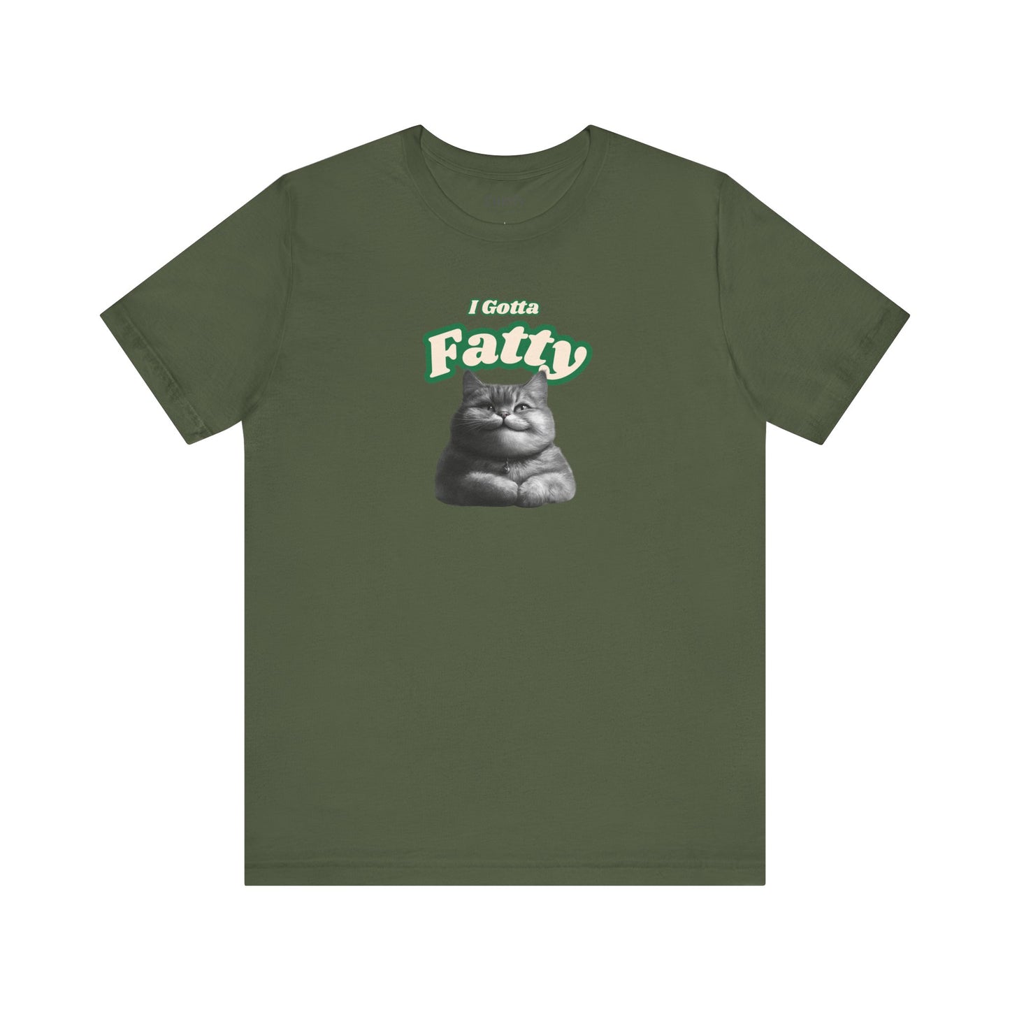 Cat Lover Tee - I Gotta Fatty. Unisex Tee